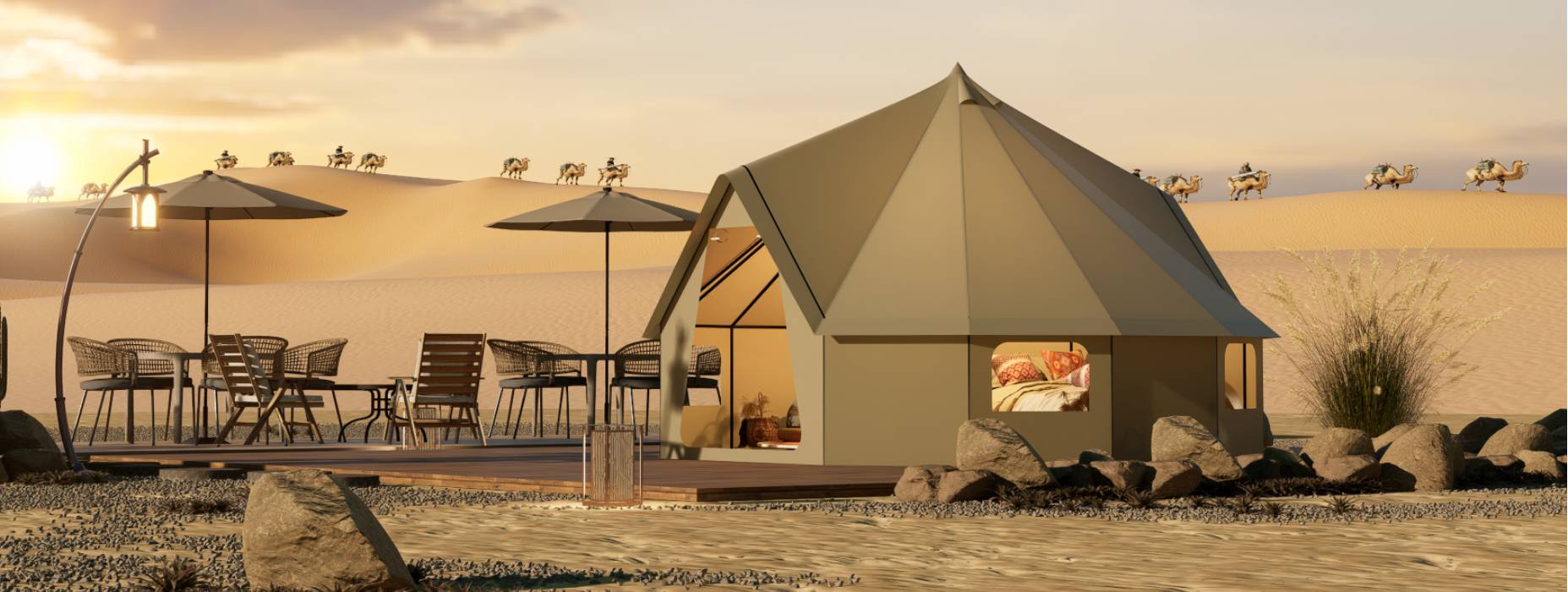 象山区露营酒店帐篷产品